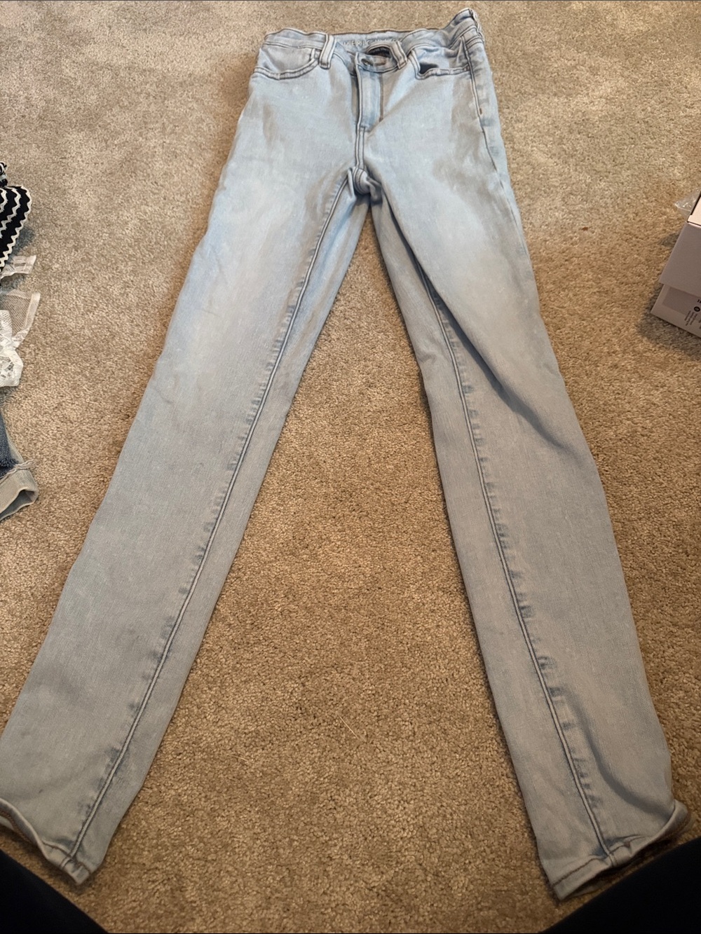 American Eagle Outfitters Light Blue Skinny Jeans
